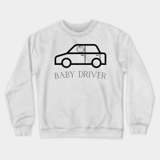 baby car Crewneck Sweatshirt